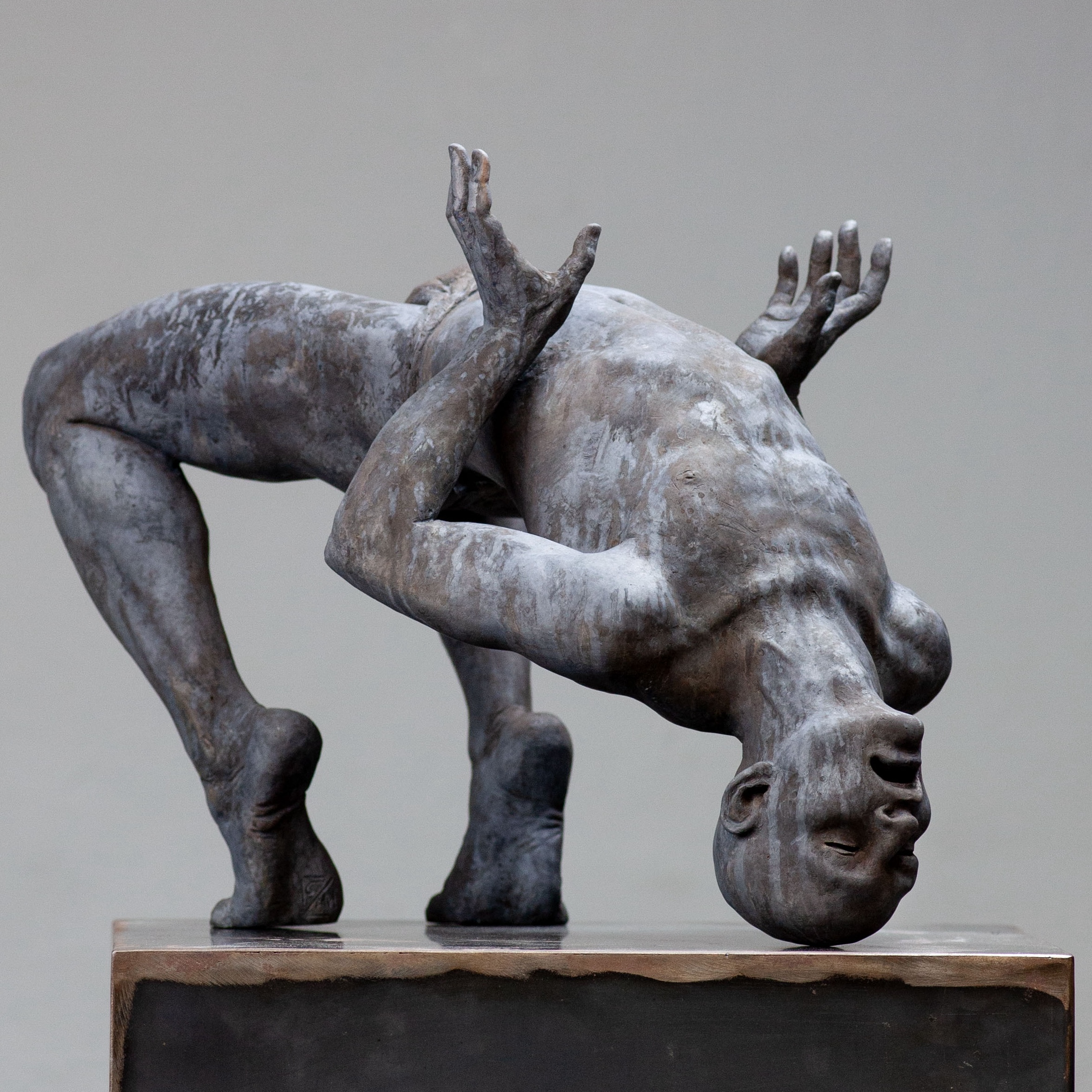 Coderch & Malavia Artiste Sculpture Bronze Giant of salt@ Marciano Contemporary